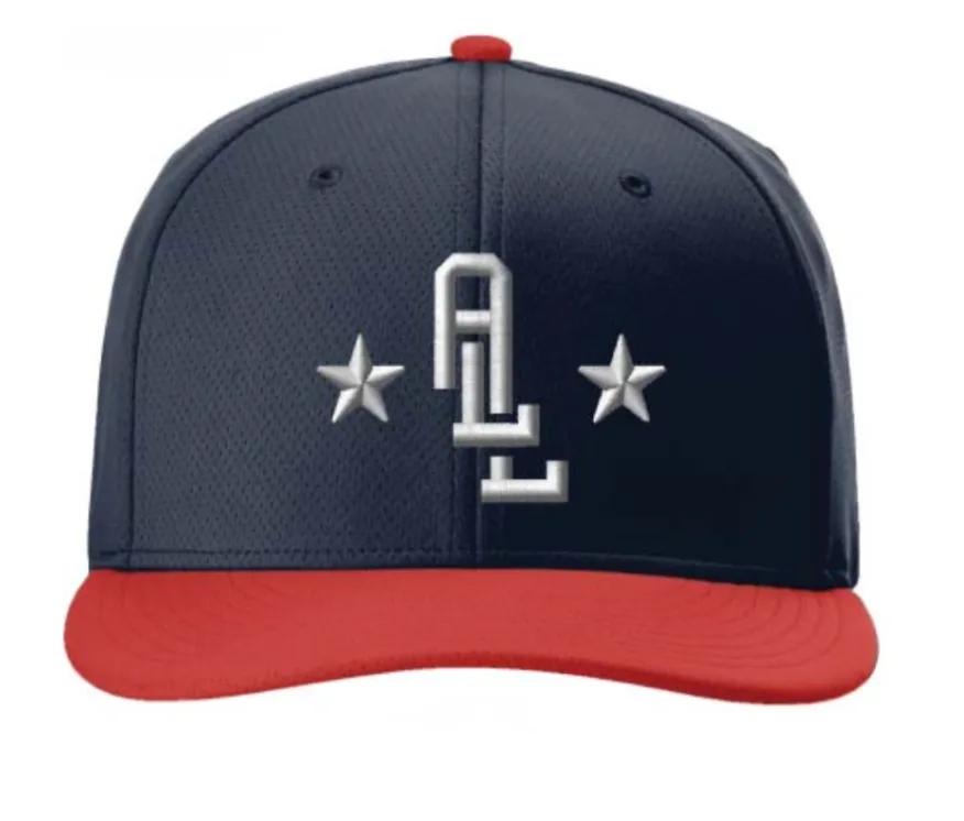All-Stars two-tone baseball hat with embroidered ALL logo